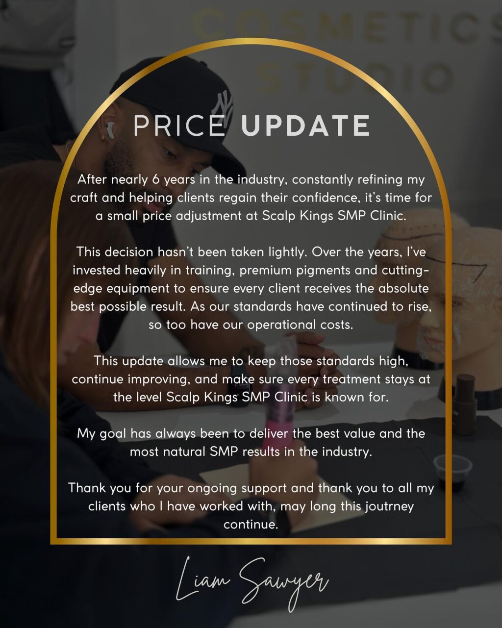 Instagram post from scalpkings. This post is in position 2.